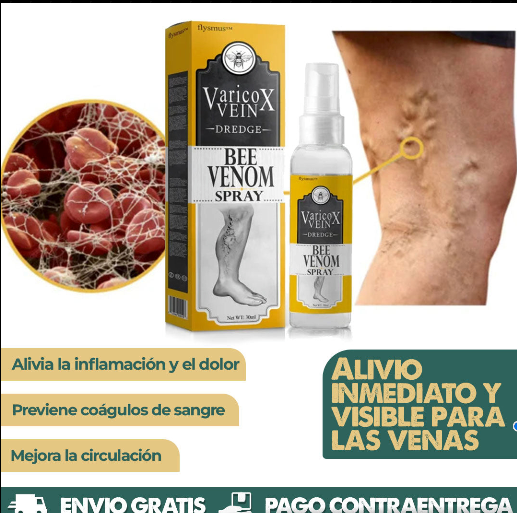 BEE VENOM SPRAY | ADIÓS PIERNAS CANSADAS Y ADOLORIDAS