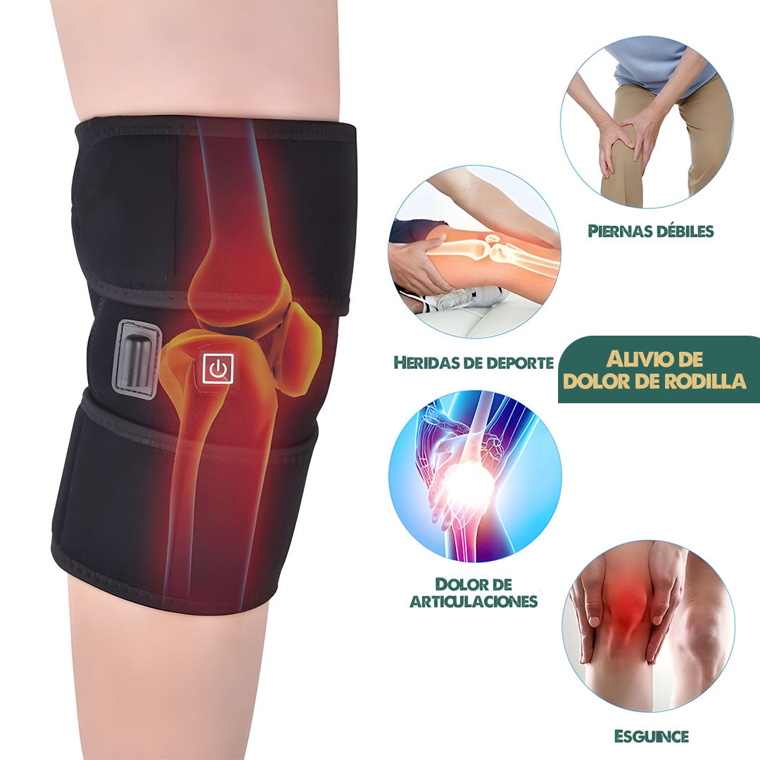 Rodillera TermoSalud™ + Parche para Rodilla x10und | Terapia al instante! ⭐