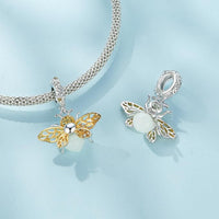 Dije Luciérnaga Luminosa Plata 925 | Brilla en la Oscuridad - Regalo Perfecto - 10