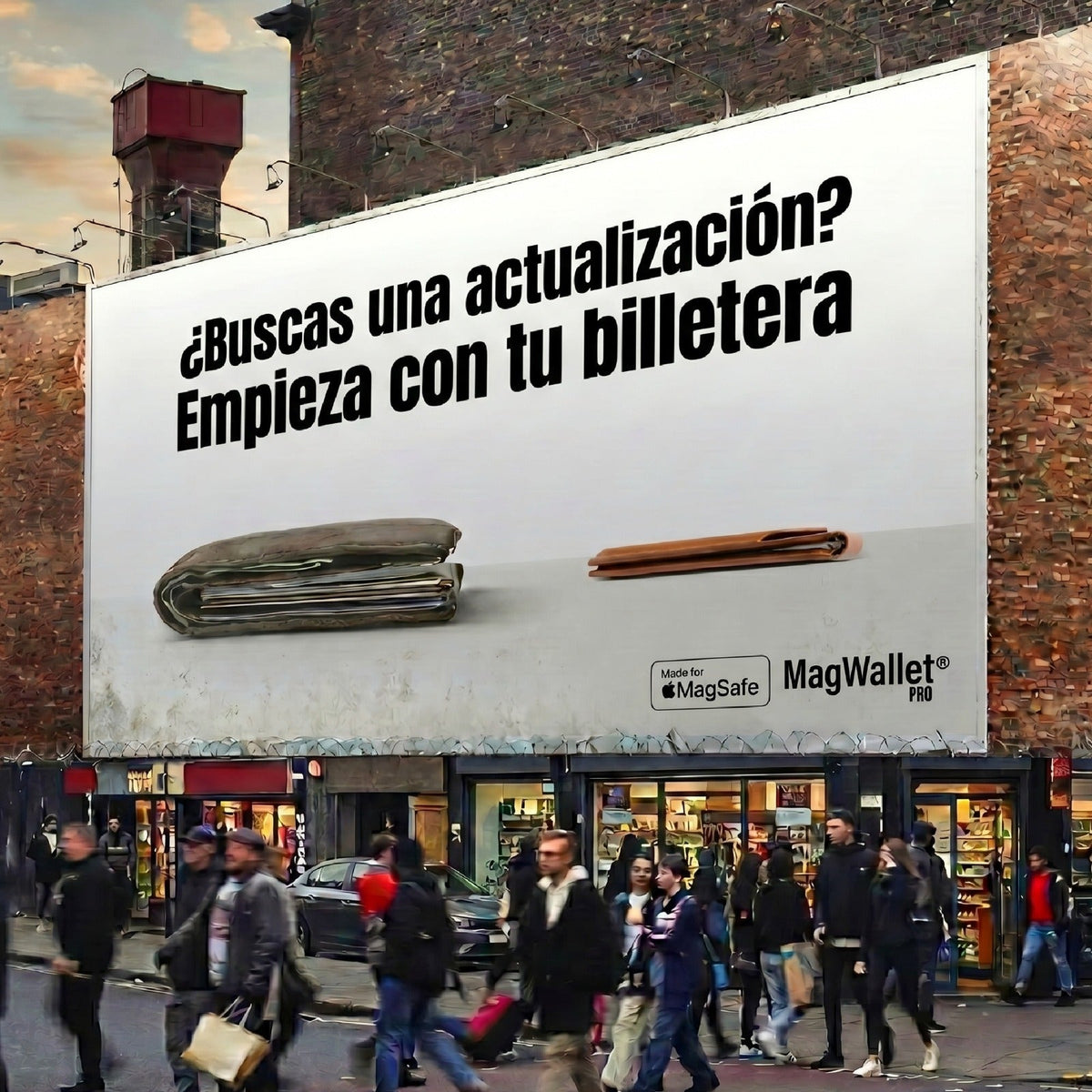 MagWallet Pro ™  |  2 en 1 Billetera Magnética y soporte con MagSafe