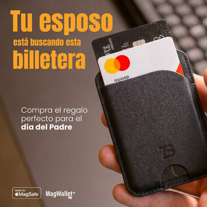 MagWallet Pro ™  |  2 en 1 Billetera Magnética y soporte con MagSafe