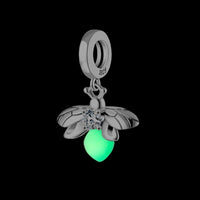 Dije Luciérnaga Luminosa Plata 925 | Brilla en la Oscuridad - Regalo Perfecto - 4