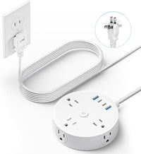 Regleta Adaptador 2 a 3 Patas USB-C | Carga Segura y Organizada - 6