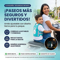 Arnés de Seguridad Infantil para Moto - Agarre Firme y Visible - 5