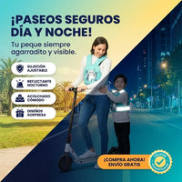 Arnés de Seguridad Infantil para Moto - Agarre Firme y Visible - 6
