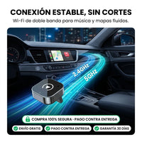 Adaptador Inalámbrico CarPlay y Android Auto | Sin Cables + Cable de Regalo - 3