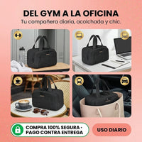 Cosmetiquera de Viaje Acolchada Puffer - Organiza y Protege tu Estilo - 8