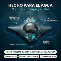Dron Acuático con Cámara HD | Se Controla desde el Celular · Video en Vivo - 2