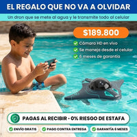 Dron Acuático con Cámara HD | Se Controla desde el Celular · Video en Vivo - 1