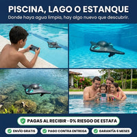 Dron Acuático con Cámara HD | Se Controla desde el Celular · Video en Vivo - 4