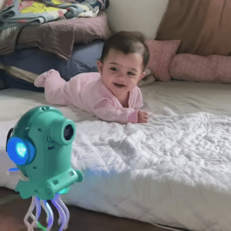 OceanDance – Calamar Mágico Interactivo