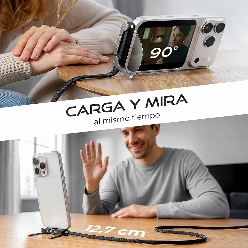 Cable USB-C 240W con Soporte Invisible y Ultra Resistente | 1.5 mts