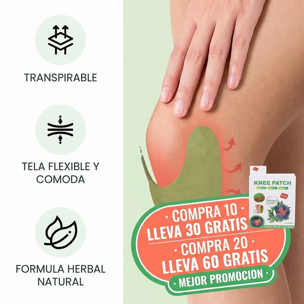 Persona con dolor de rodilla