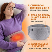 Cinturón Térmico 3-en-1 USB – Alivio y Confort Donde Vayas - 3