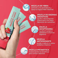 Happy Cleaner Probiótico Prebiótico Berry - Salud Digestiva y Vitalidad - 8