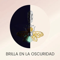 Dije Luciérnaga Luminosa Plata 925 | Brilla en la Oscuridad - Regalo Perfecto - 3