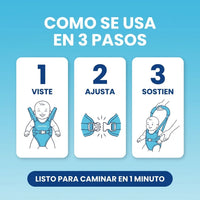 Arnés Caminador Bebé Watolt 4-en-1: Confianza y Comodidad para Sus Primeros Pasos - 5