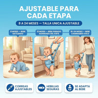 Arnés Caminador Bebé Watolt 4-en-1: Confianza y Comodidad para Sus Primeros Pasos - 7