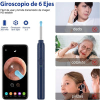 Limpiador de Oídos Inteligente con Cámara HD para Visión 360° - 4