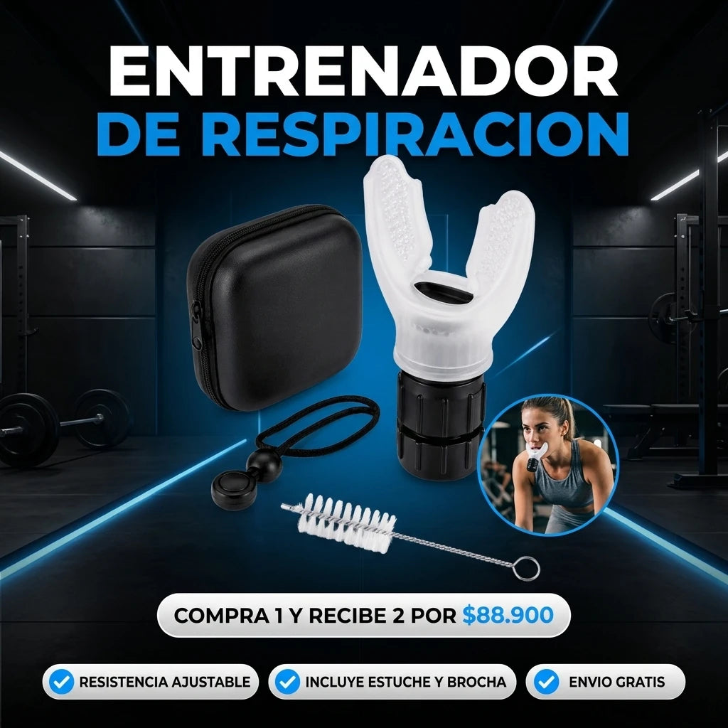 Kit Entrenador Pulmonar Inhale: ¡Mejora tu Respiración! | PROMOCIÓN COMPRA 1 Y LLEVA 2