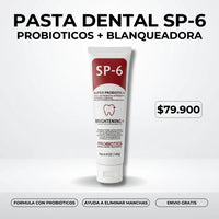 SP-6 Probiotic: Crema Dental Blanqueadora con 6 Probióticos para Sonrisa Radiante - 7