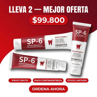 SP-6 Probiotic: Crema Dental Blanqueadora con 6 Probióticos para Sonrisa Radiante - 2