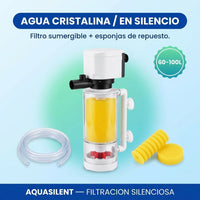Filtro Sumergible 4 en 1 para Acuarios | Agua Cristalina y Sin Algas - 3