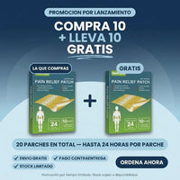 Parches Mentol HealthWise® | Alivio Rápido y Eficaz para Músculos y Articulaciones * COMPRA 10 Y LLEVA 20 - 4