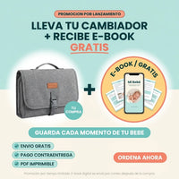 Cambiador Portátil Bebé 'Todo en Uno' + Ebook de Recuerdos - 3
