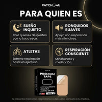 Cinta Antironquidos Mouth Tape Premium | COMPRA 30 Y RECIBE 30 GRATIS - 6