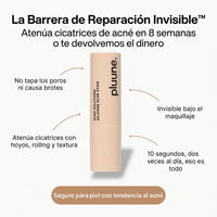 Pluune Barra de Silicona para Cicatrices: Adiós Acné, Estrías y Marcas - 1