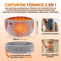 Cinturón Térmico 3-en-1 USB – Alivio y Confort Donde Vayas - 2