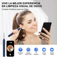 Limpiador de Oídos Inteligente con Cámara HD para Visión 360° - 6
