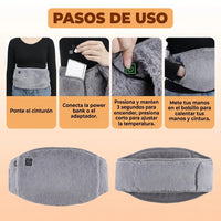 Cinturón Térmico 3-en-1 USB – Alivio y Confort Donde Vayas - 4