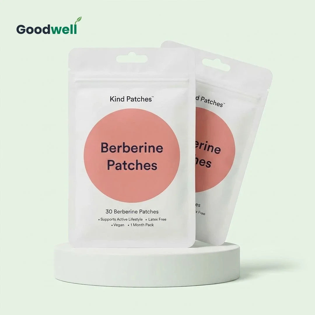 Parches de Berberina y L-Glutamina | Equilibrio y Energía Natural * 30 parches
