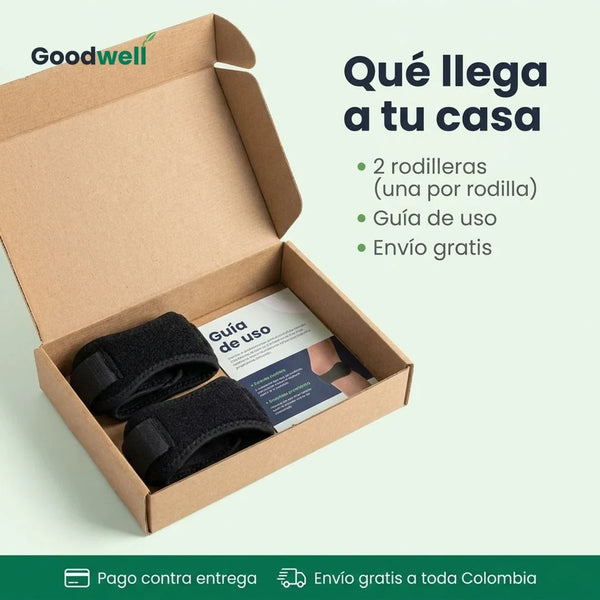 Rodillera Rótula · Dos rodilleras, una para cada rodilla