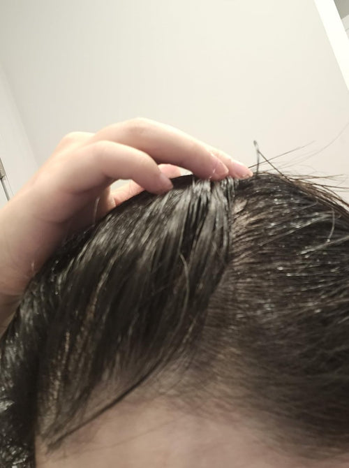 Foto real de un comprador