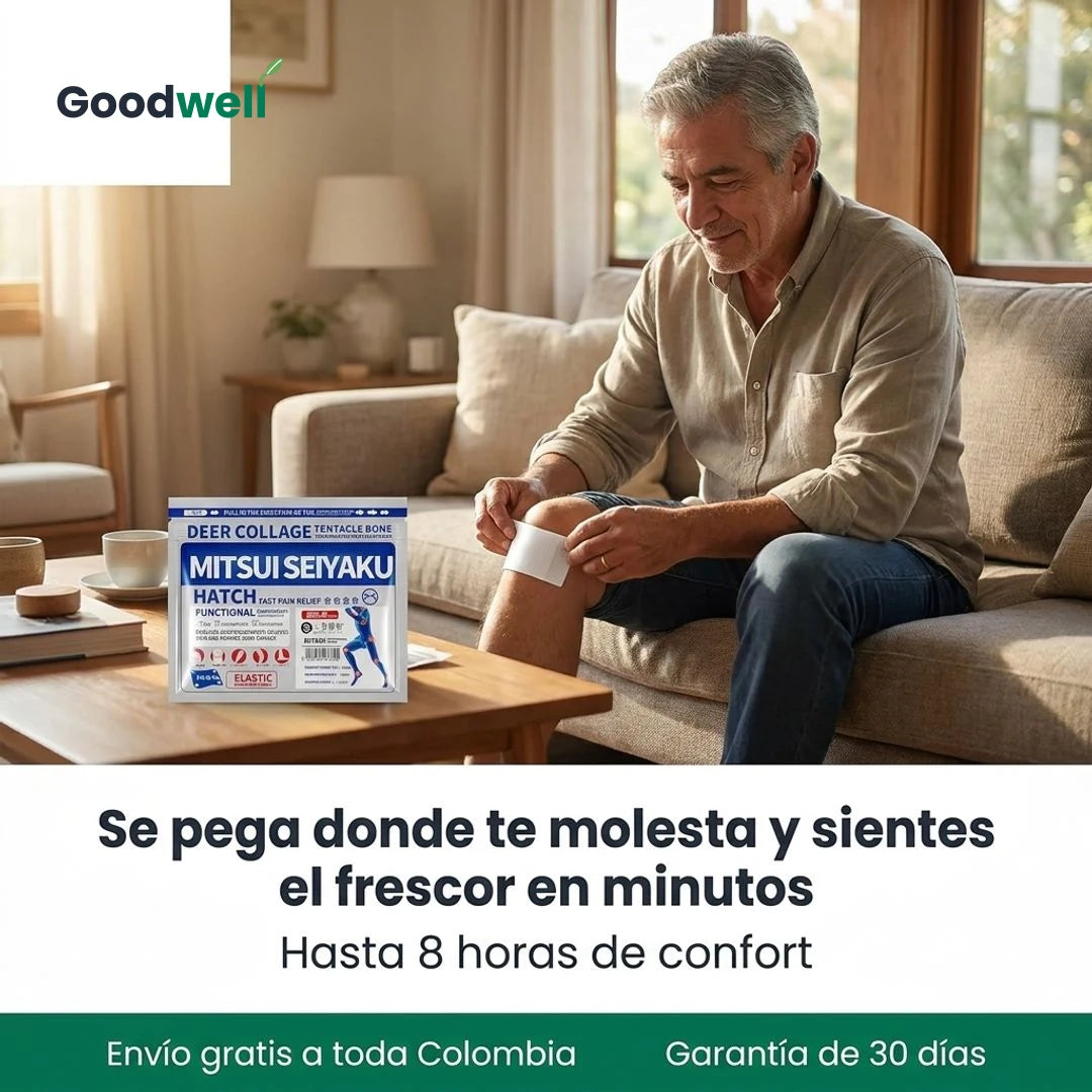 Parches Dr Mitsui · uso