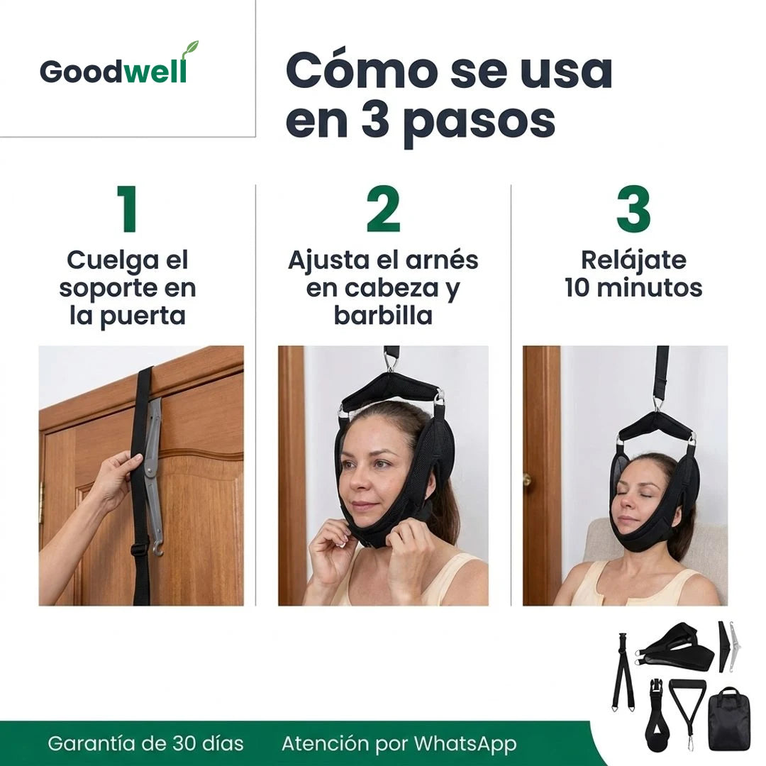 Alivio Cervical Pro · pasos