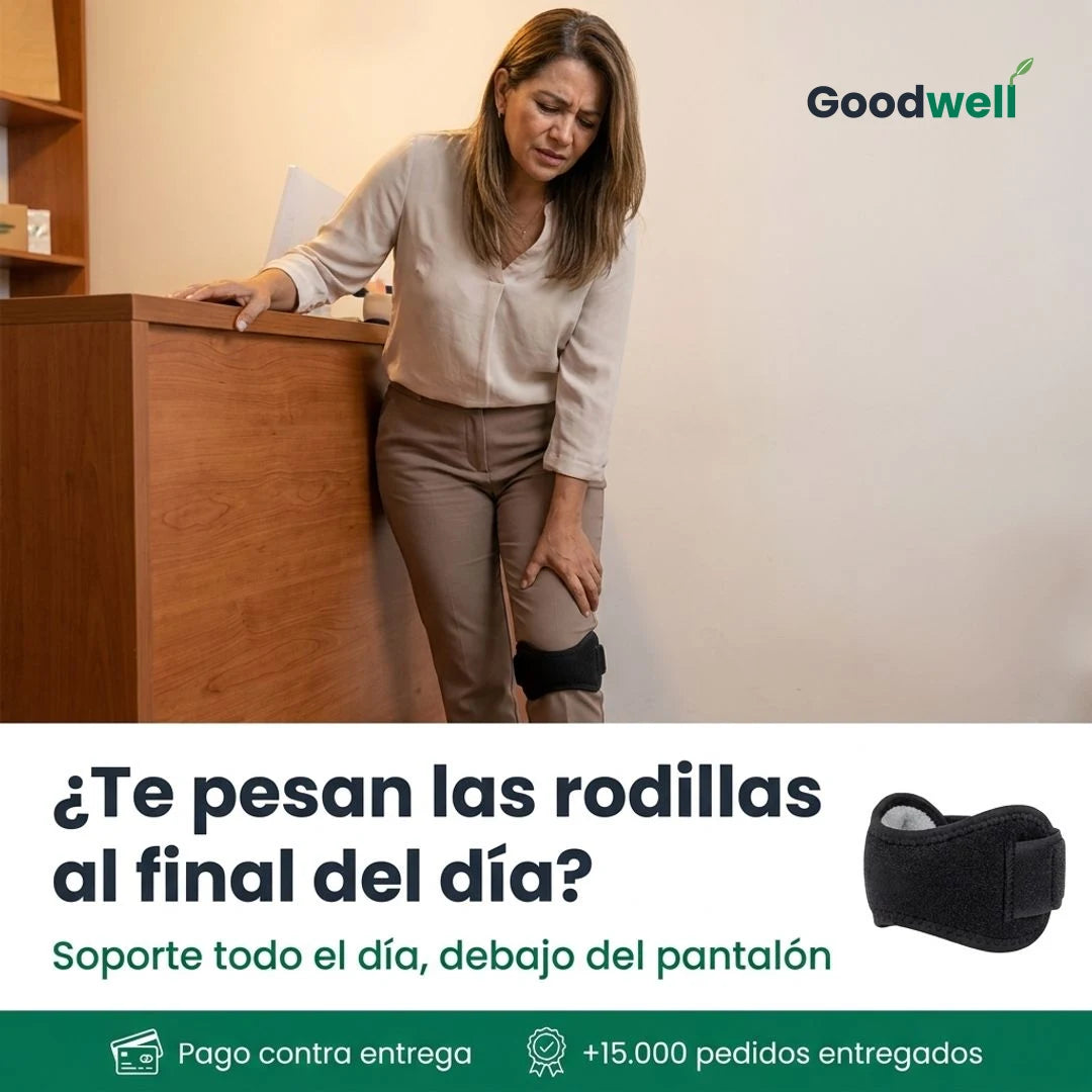Rodillera Rótula · angulo de pie