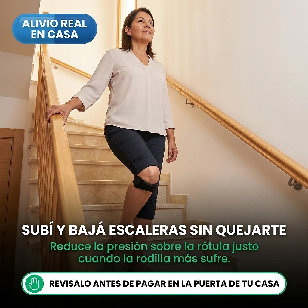 Rodillera Rótula · hero 03 escaleras adulto