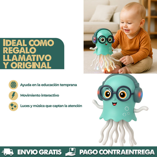 OceanDance – Calamar Mágico Interactivo