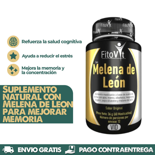 Melena de León | Mejora tu retención y concentración