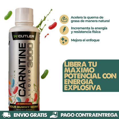 Carnitine 3000 - Obten un Boost en tu Rendimiento Físico