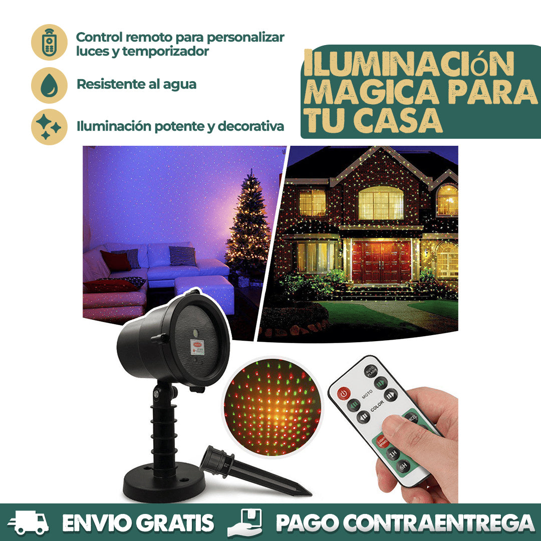 ChristmasGlow – Proyector Navideño Automático