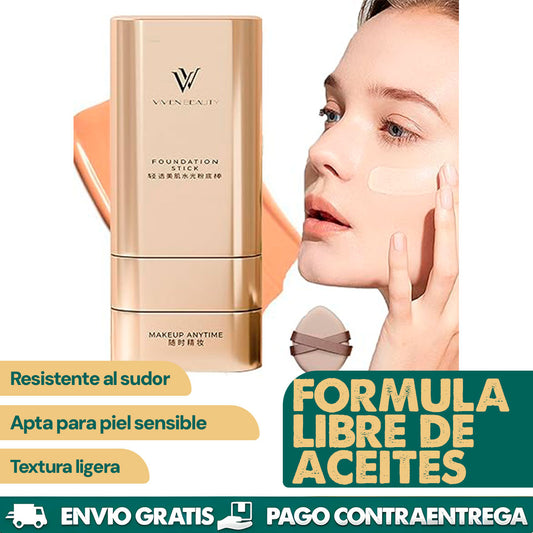 Foundation Stick | Base en Barra de Alta Cobertura