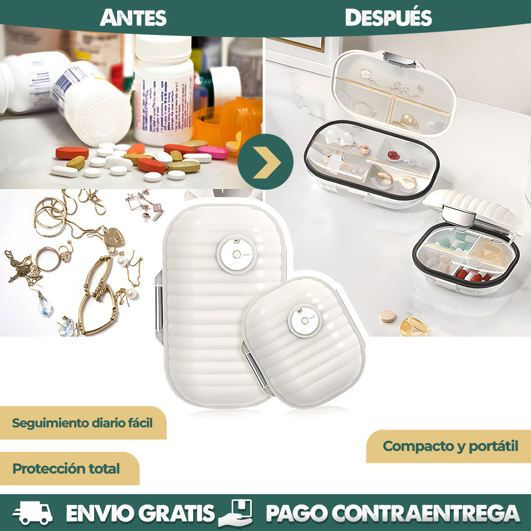 Vitamina Plus | Organizador portátil para medicinas ⭐