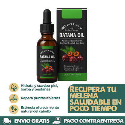 BATANA OIL | Crecimiento Capilar en un solo Aceite