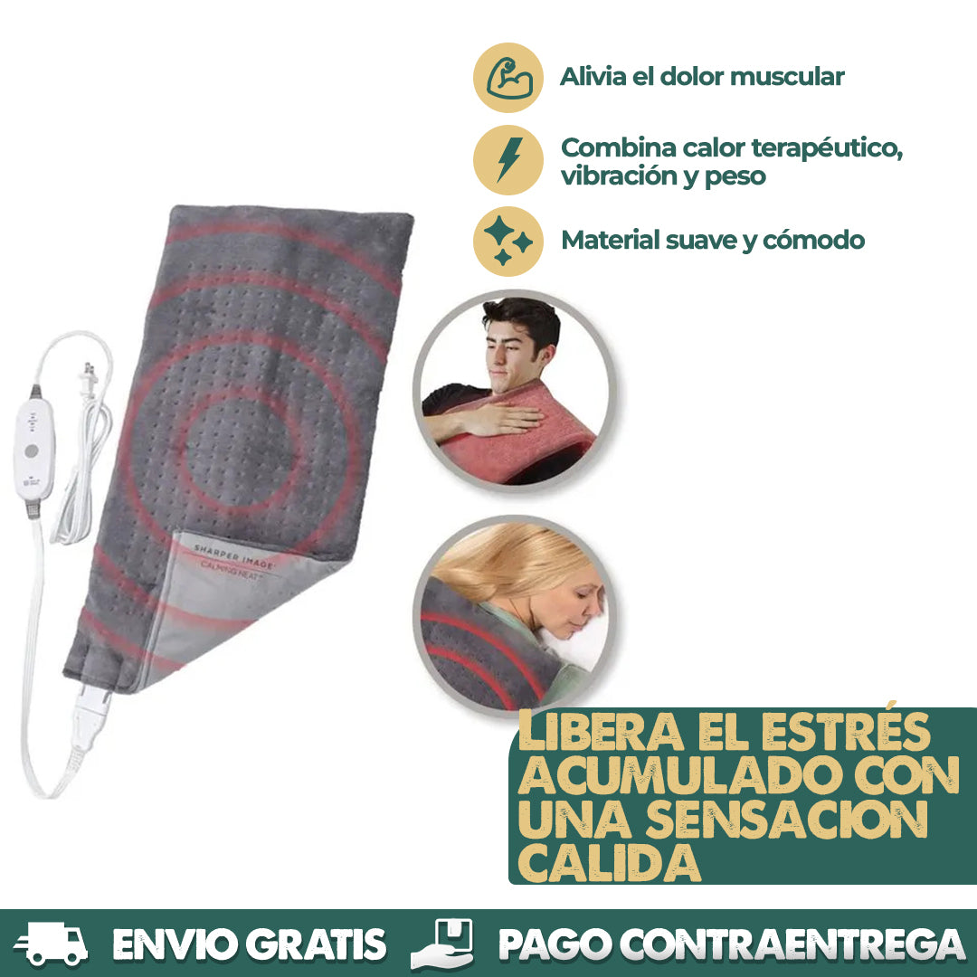 Calming Heat Pro – Manta térmica con masaje relajante