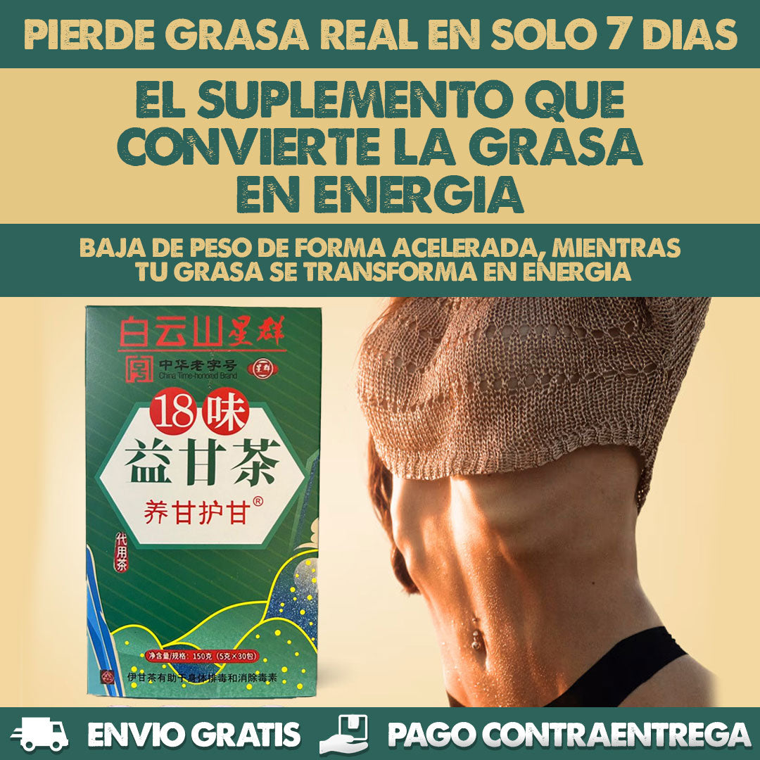 Vital Detox Tea – Infusión Herbal de 18 Hierbas